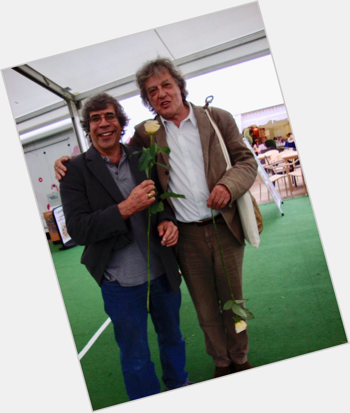 Happy birthday to Tom Stoppard, 83 today. This gives me a chance to show off. 