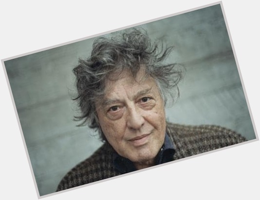 He not only wrote \"The Real Thing\" he is the real thing! Happy Birthday to playwright Tom Stoppard! 