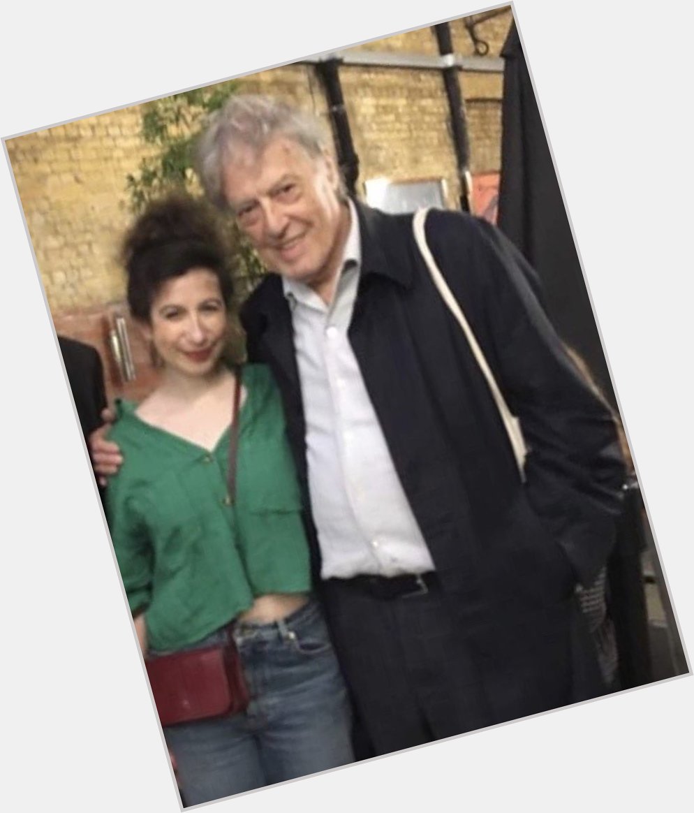 Happy birthday, Tom Stoppard! And the day after we finished Leopoldstadt as well Thank you for everything. 