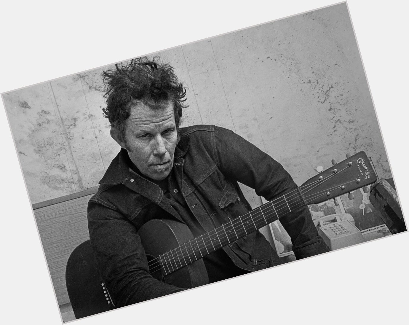 Meant to say happy birthday to my hero yesterday, but, as they say, Tom Waits for no man 
