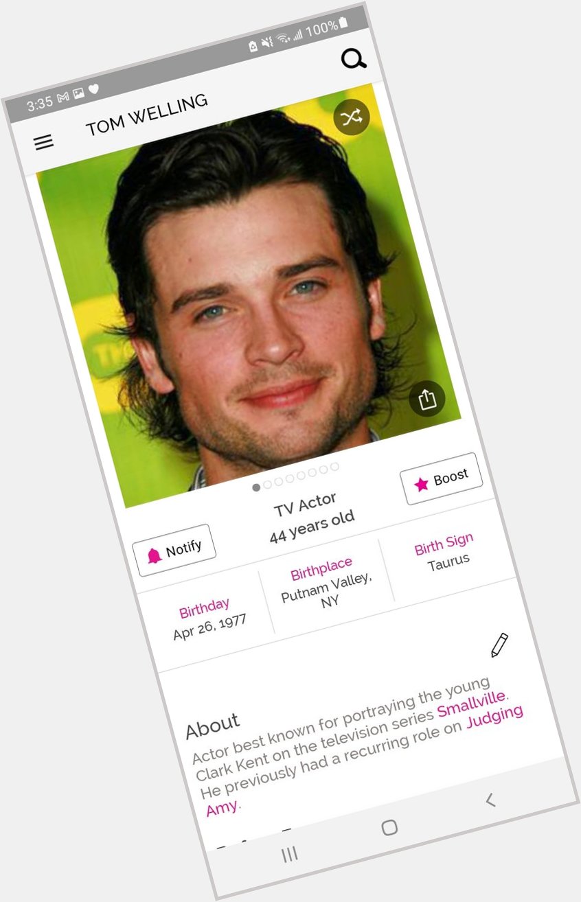 Happy birthday to this great actor.  Happy birthday to Tom Welling 