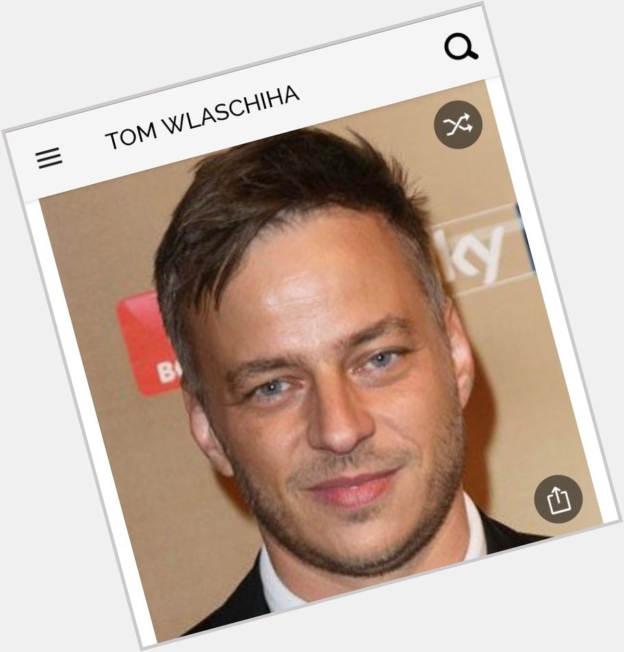 Happy birthday to this great actor.  Happy birthday to Tom Wlaschiha 