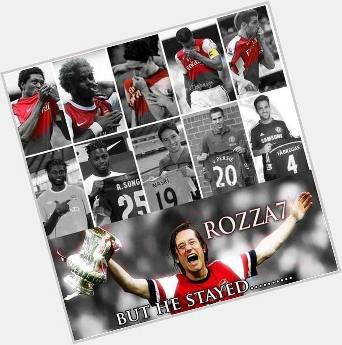 Happy birthday to the little mozart....tomas rosicky..... 
