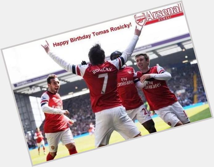 Join us in wishing Tomas Rosicky a very Happy Birthday!    