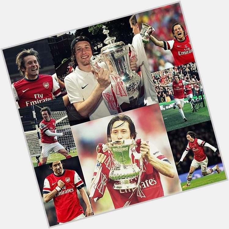   Happy 34th Birthday to the most loyal Arsenal player, Tomas Rosicky!  joyeus anniversaire  tomas