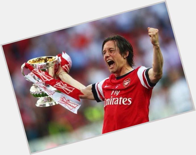 Happy 34th birthday Tomas Rosicky! I cant call many players a legend but this man truly is one! 