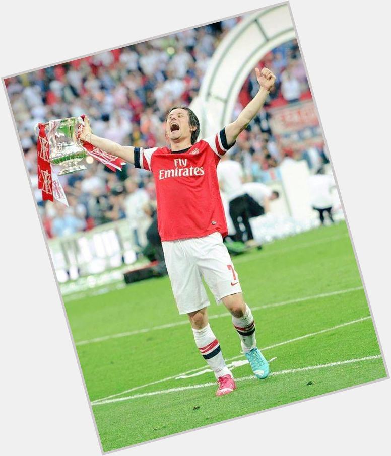 It\s matchday and happy birthday to Tomas Rosicky    