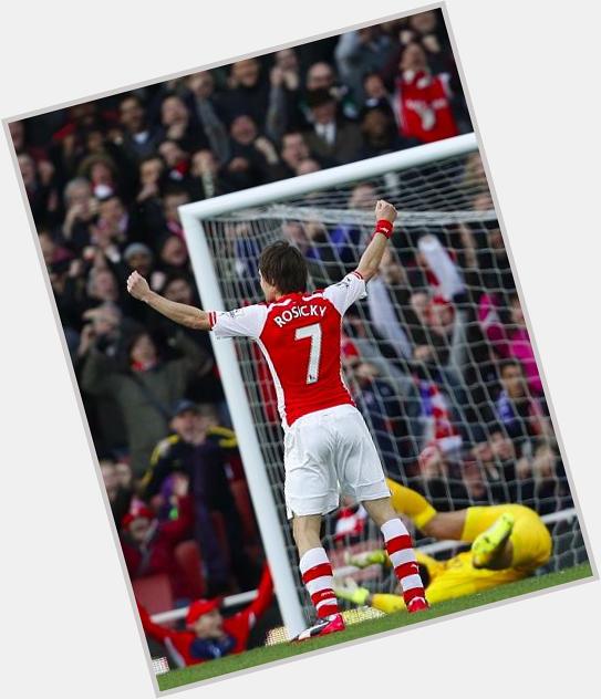 \" Happy 35th birthday to Tomas Rosicky Little Mozart!