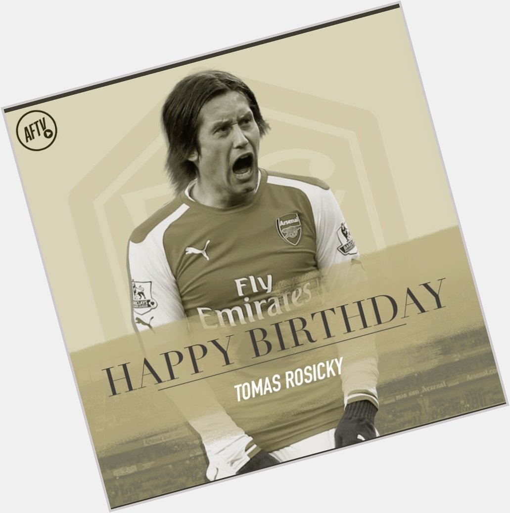 Happy birthday Littile Mozart Tomas Rosicky.  