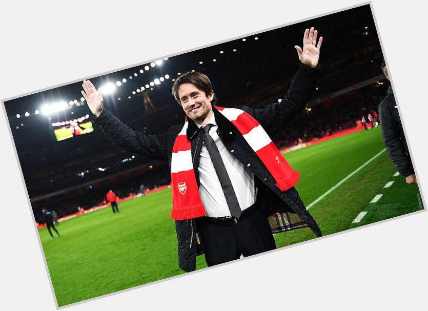 The little Mozart is 40 today. Happy birthday Tomas Rosicky   