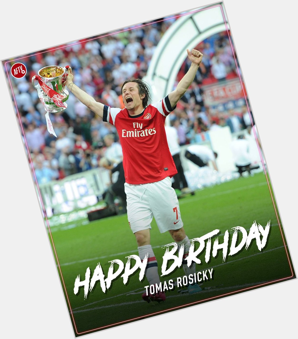 Happy 41st birthday to Tomas Rosicky! 