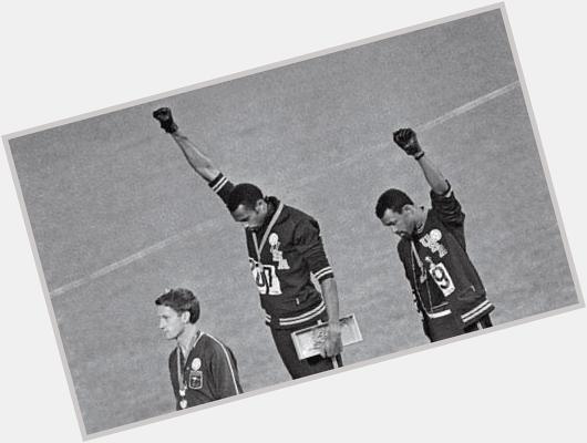 Happy Birthday to John Carlos and Tommie Smith!!! The Black Power salute at the 1968 Olympics! 