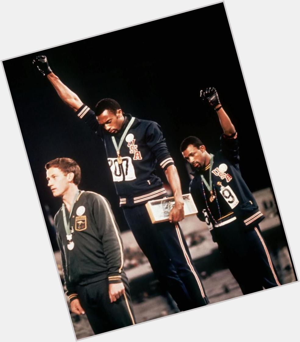Happy Birthday to Tommie Smith(center) who turns 73 today! 