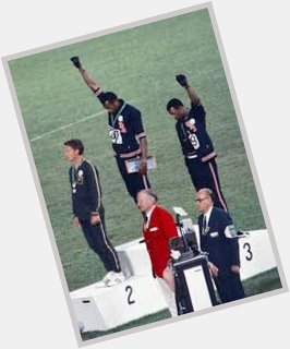 Happy 77th Birthday Tommie Smith. Forgive us for being so slow to see what was going on 