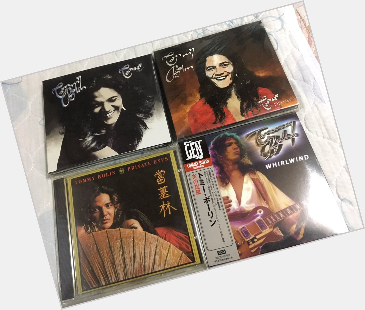 HAPPY BIRTHDAY TOMMY BOLIN                       The Ultimate TEASER 3CD\s TEASER DELUXE PRIVATE EYES WHIRWIND 