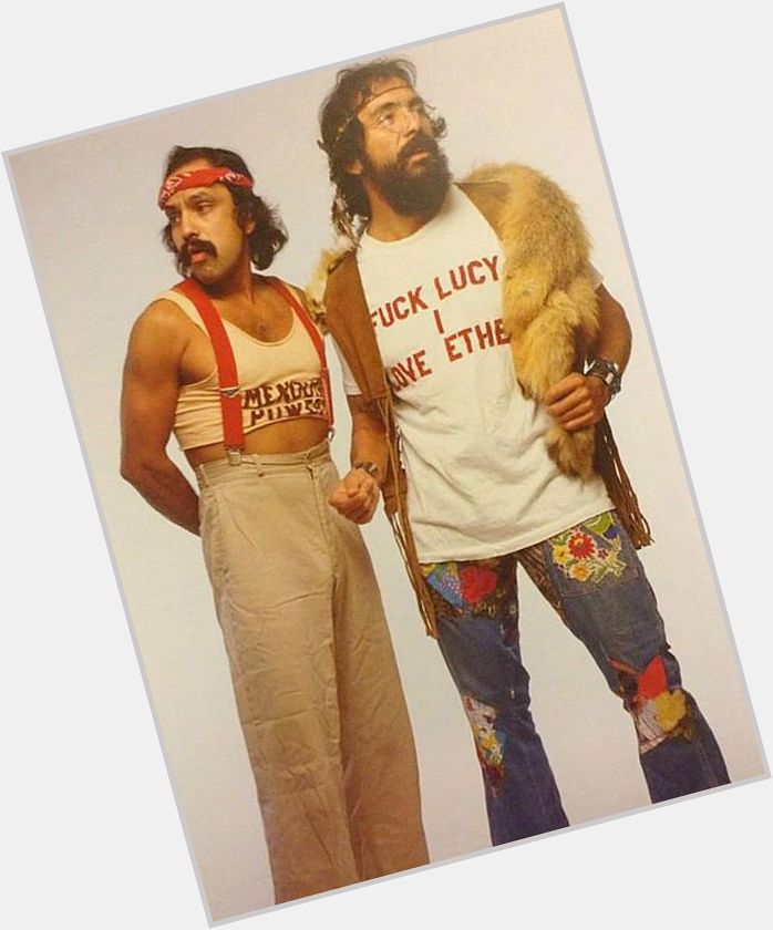Happy Birthday to Tommy Chong(right) who turns 79 today! 