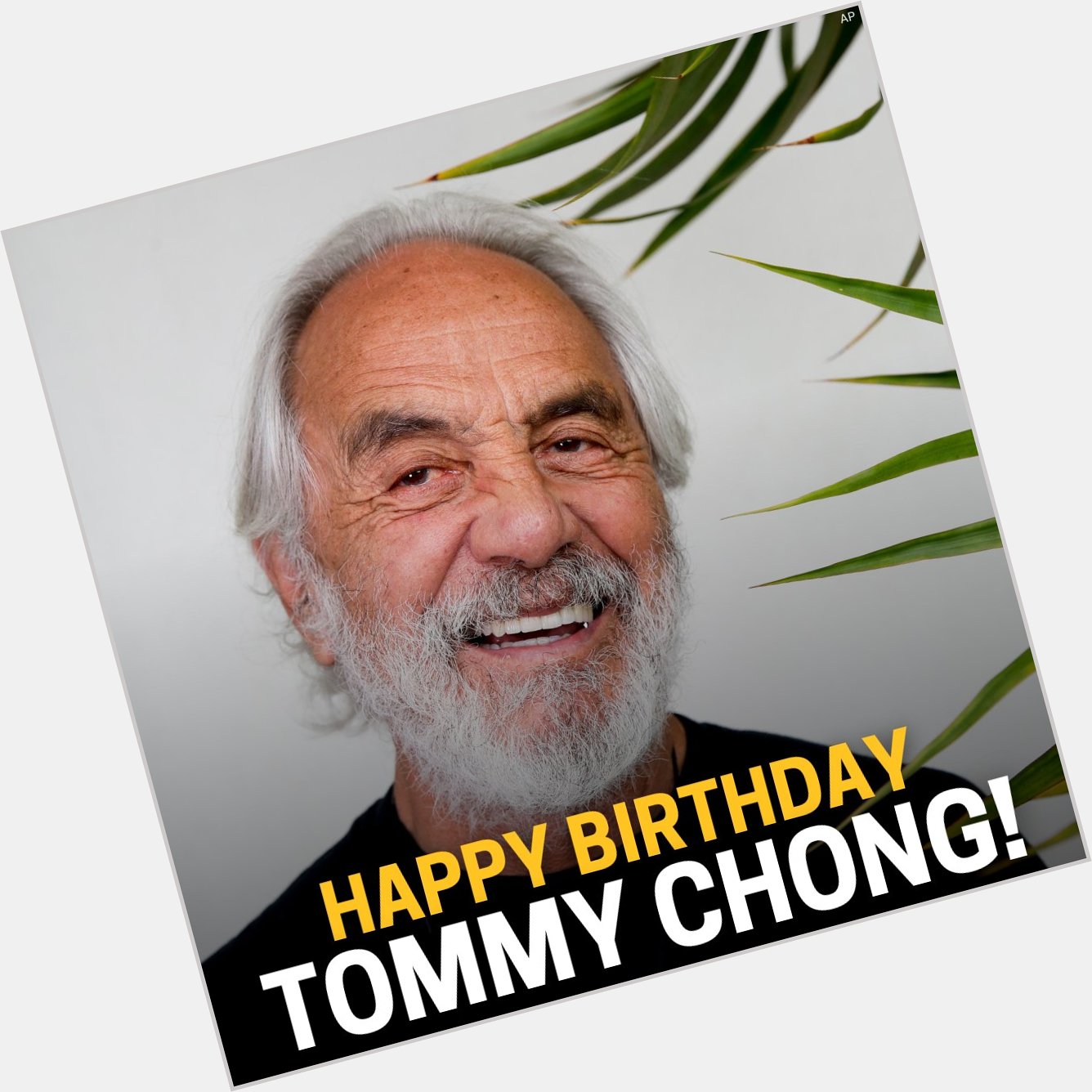 Happy Birthday, Tommy Chong! 