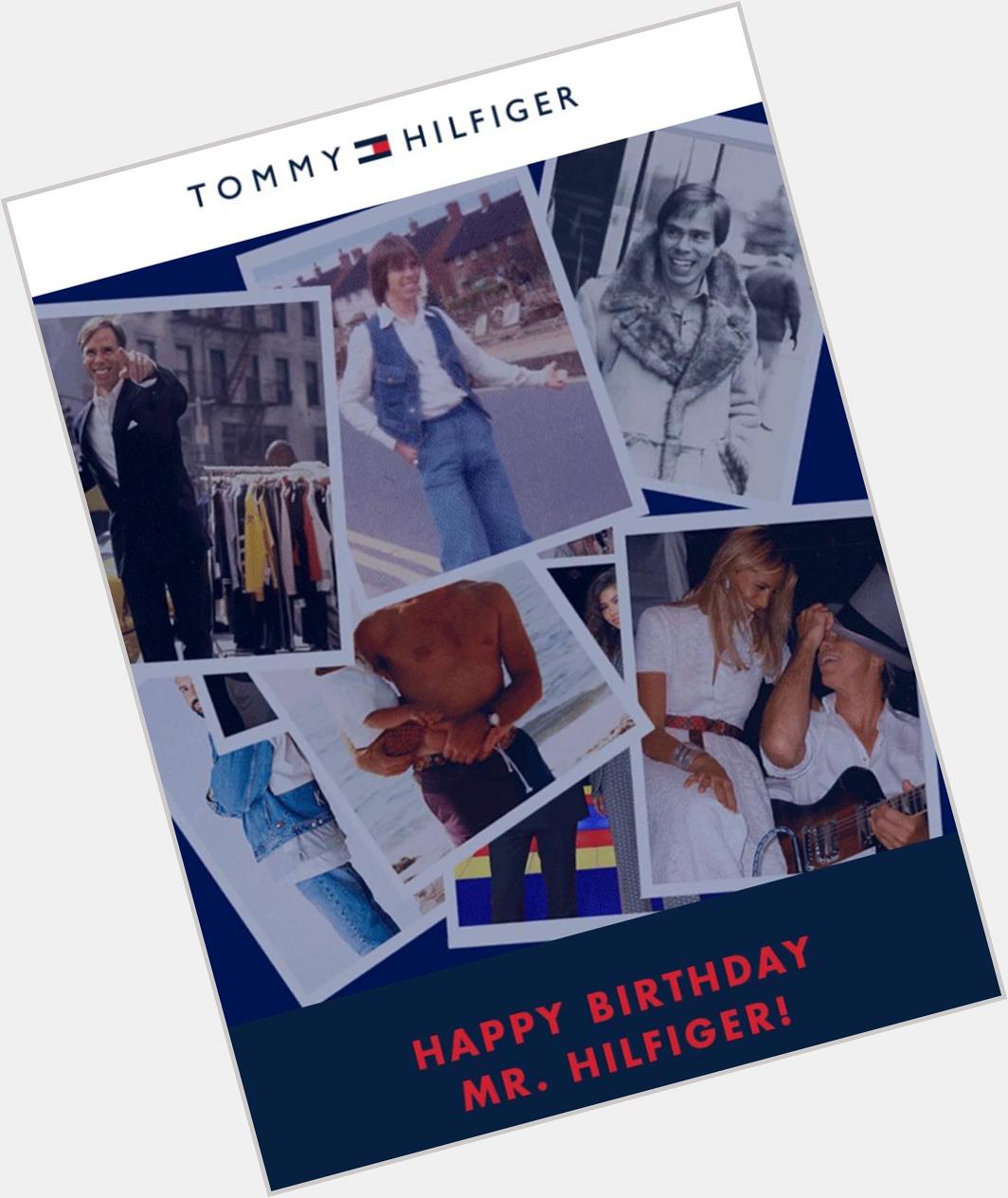 Post Happy 70th Birthday to Tommy Hilfiger  