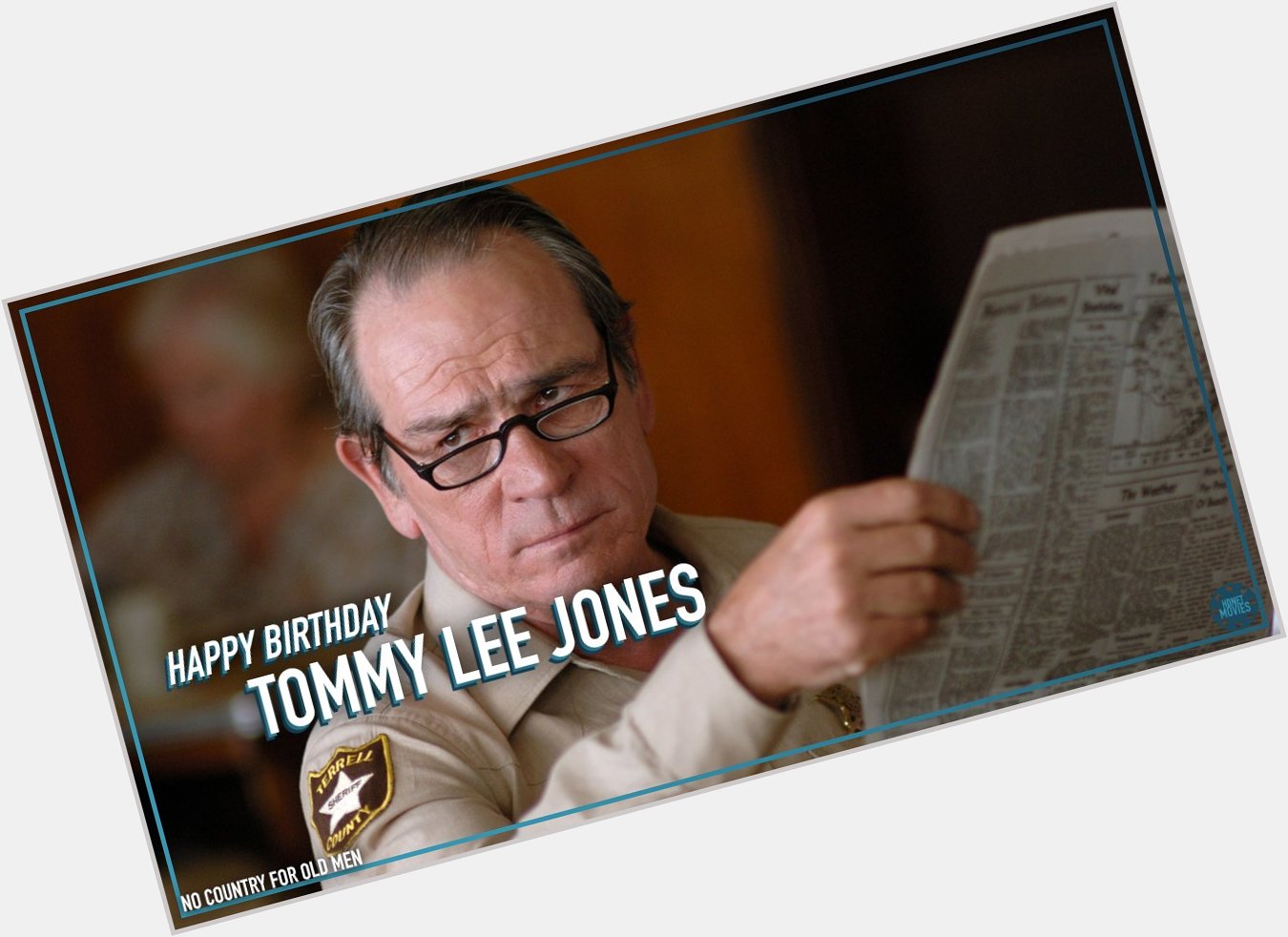 This could be our favorite look from Tommy Lee Jones . Wishing him a Happy 71st Birthday! 