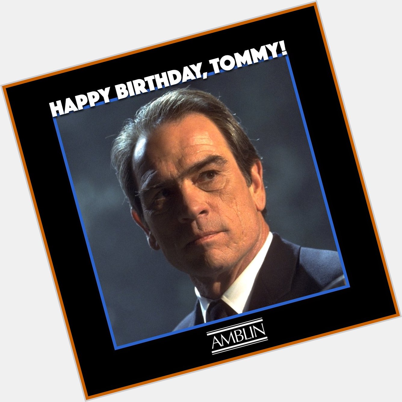 Happy birthday Tommy Lee Jones. Loved your role in Volcano 