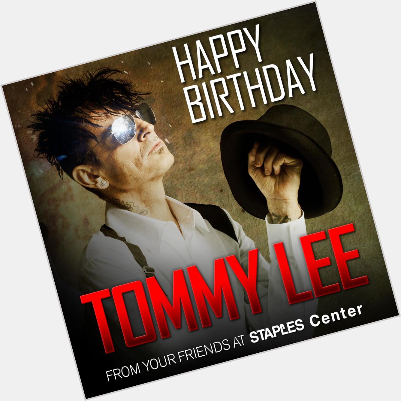 Happy Birthday Tommy Lee! See you here Dec. 28, 30 & 31! More info: 