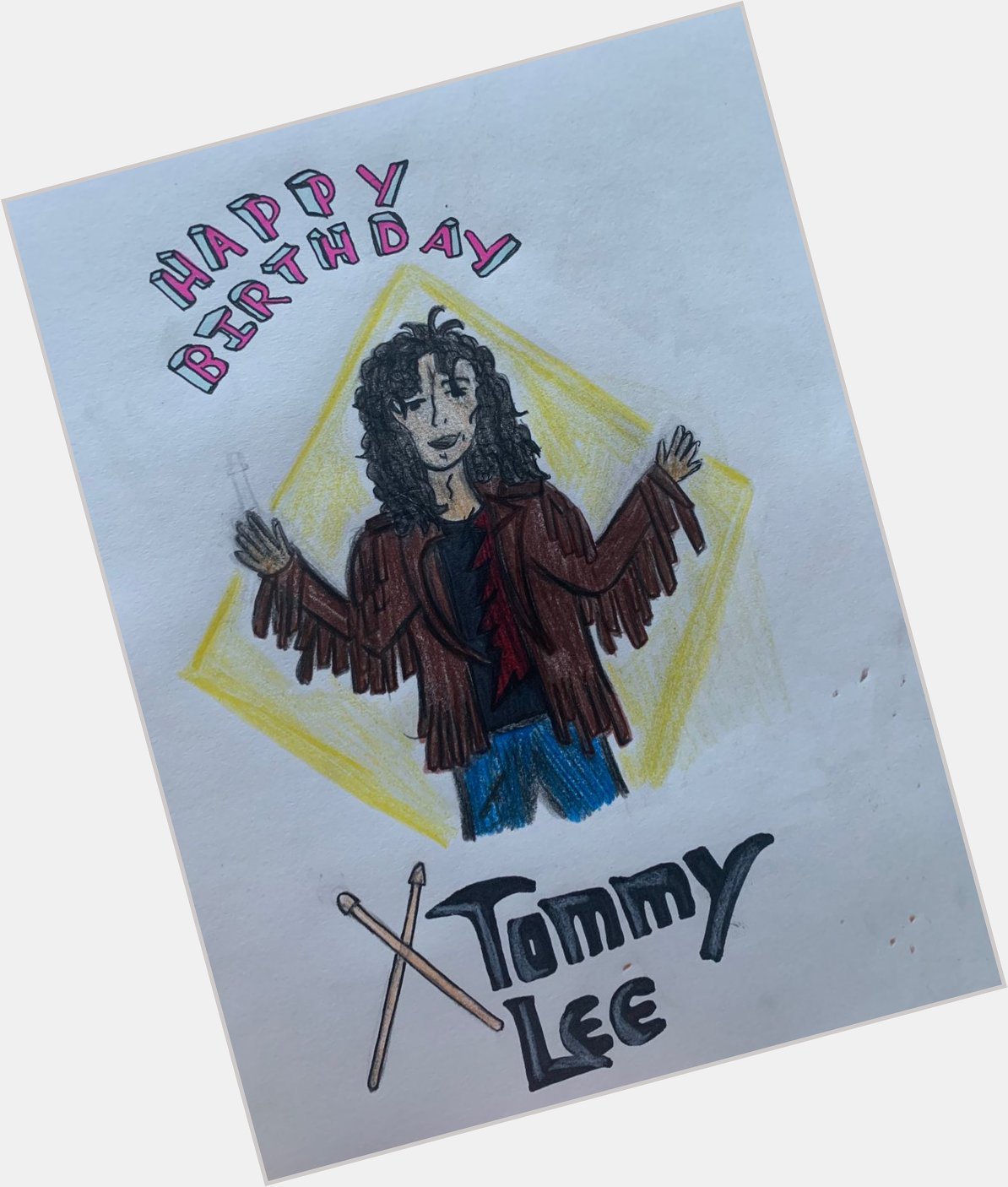     Happy birthday Tommy Lee! Keep on drumming dude!          