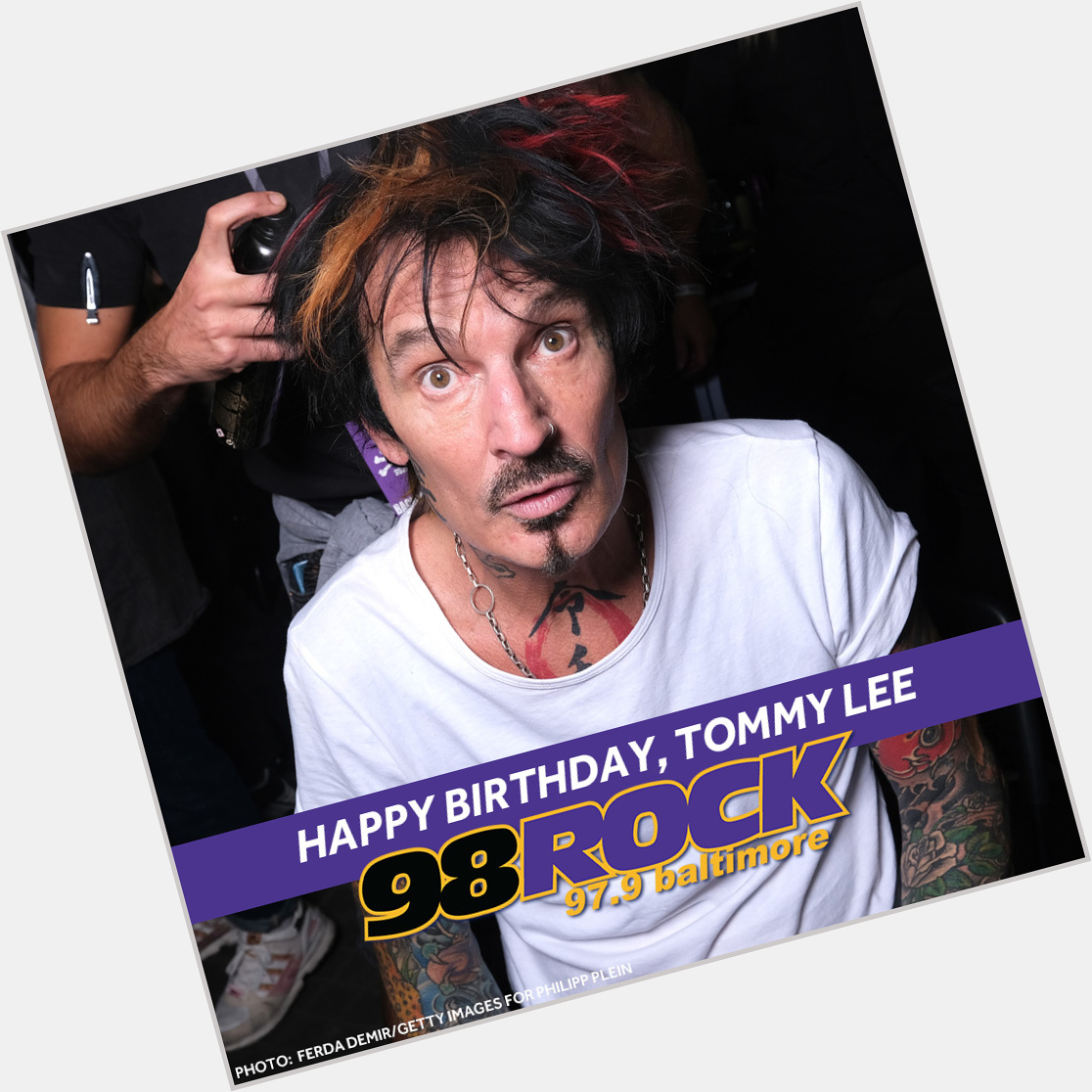 Can you believe it? Motley Crue drummer Tommy Lee turns 60 today. Happy Birthday!  