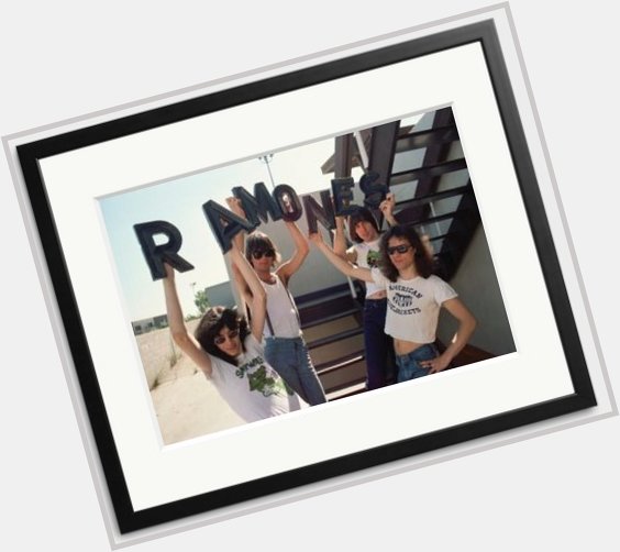Happy Birthday to Tommy Ramone - The Ramones photographed in Santa Monica, 1976.  