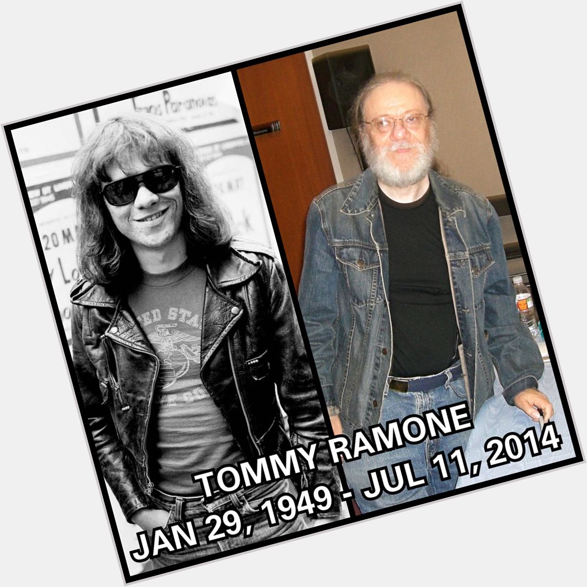 Happy Birthday Tommy Ramone
January 29, 1949 - July 11, 2014 
