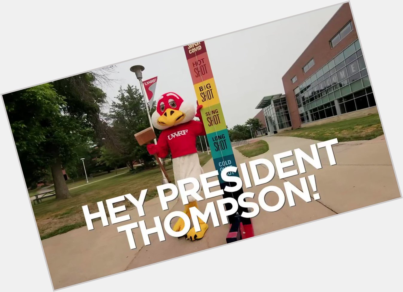 Everyone at UW-River Falls wishes UW System President Tommy Thompson a happy 80th birthday! 