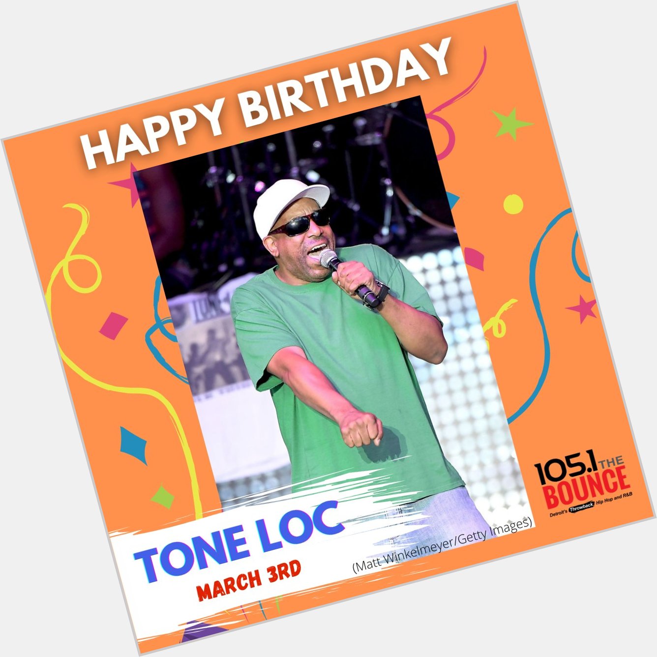 Happy 55th birthday to one of our favorite \"wild things,\"  What\s YOUR favorite Tone Loc throwback??  