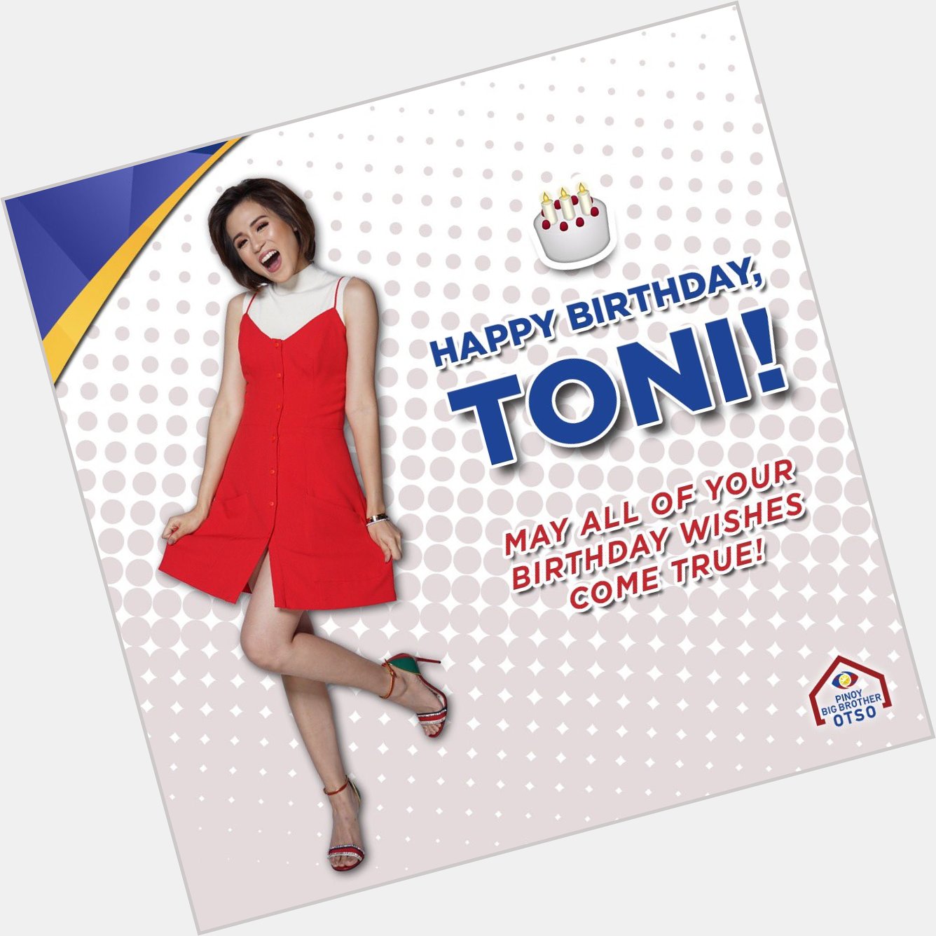 Happy birthday, Toni Gonzaga! Your PBB Otso family loves you!  