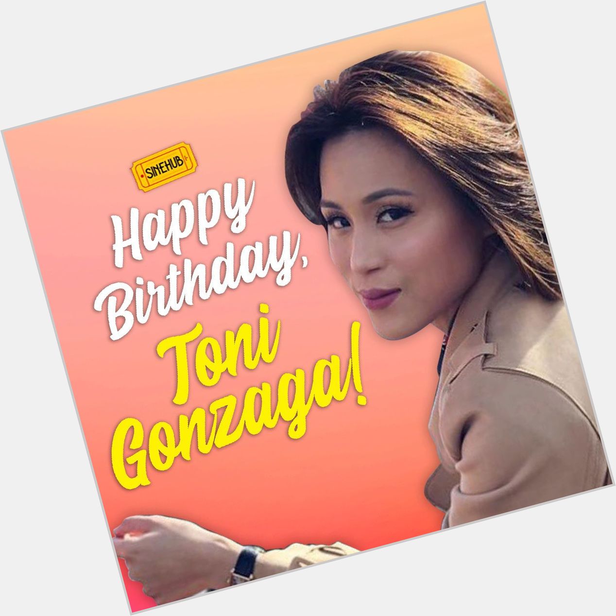 Wishing a happy birthday to the one and only Toni Gonzaga!     