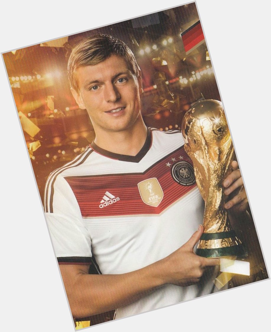 Happy 27th Birthday to World Cup Champion, 2 times Champions League Winner and current Troll Master, Toni Kroos   