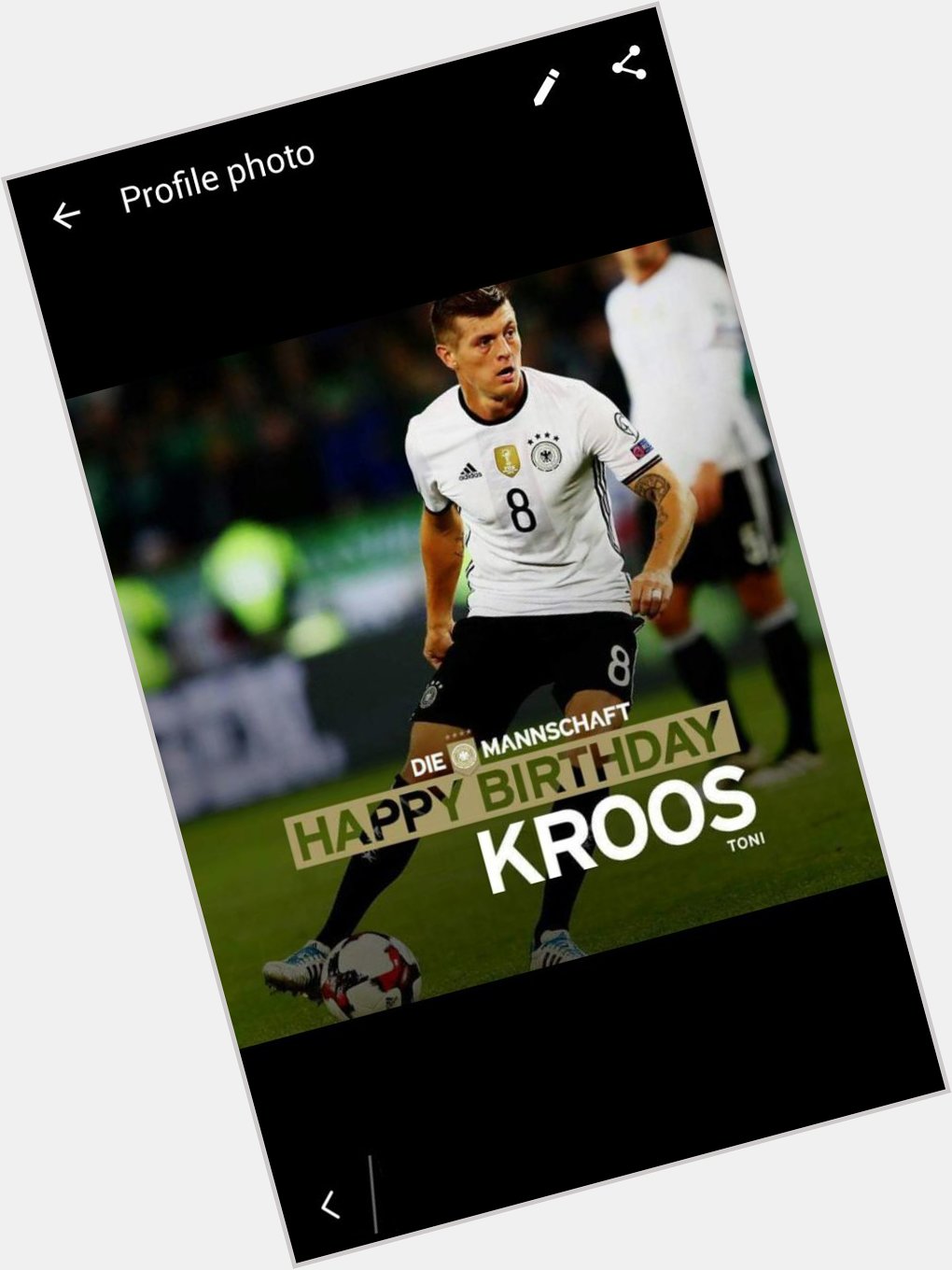 Happy Birthday Toni Kroos. 