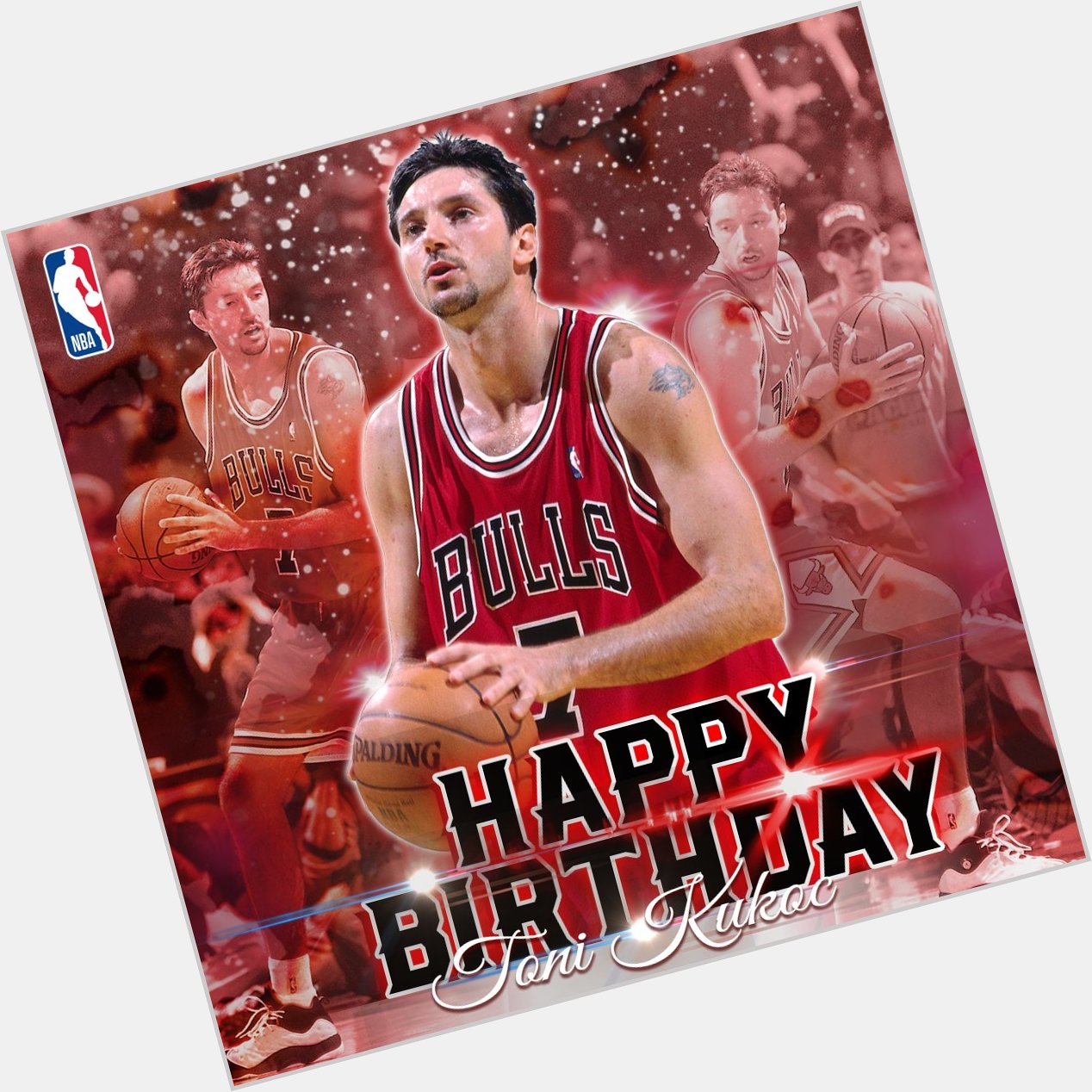 Happy birthday to 3 time NBA champion and former player, Toni Kukoc 