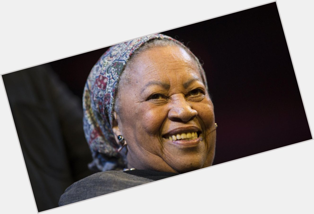 QUEEN. \" Happy Birthday Toni Morrison! 