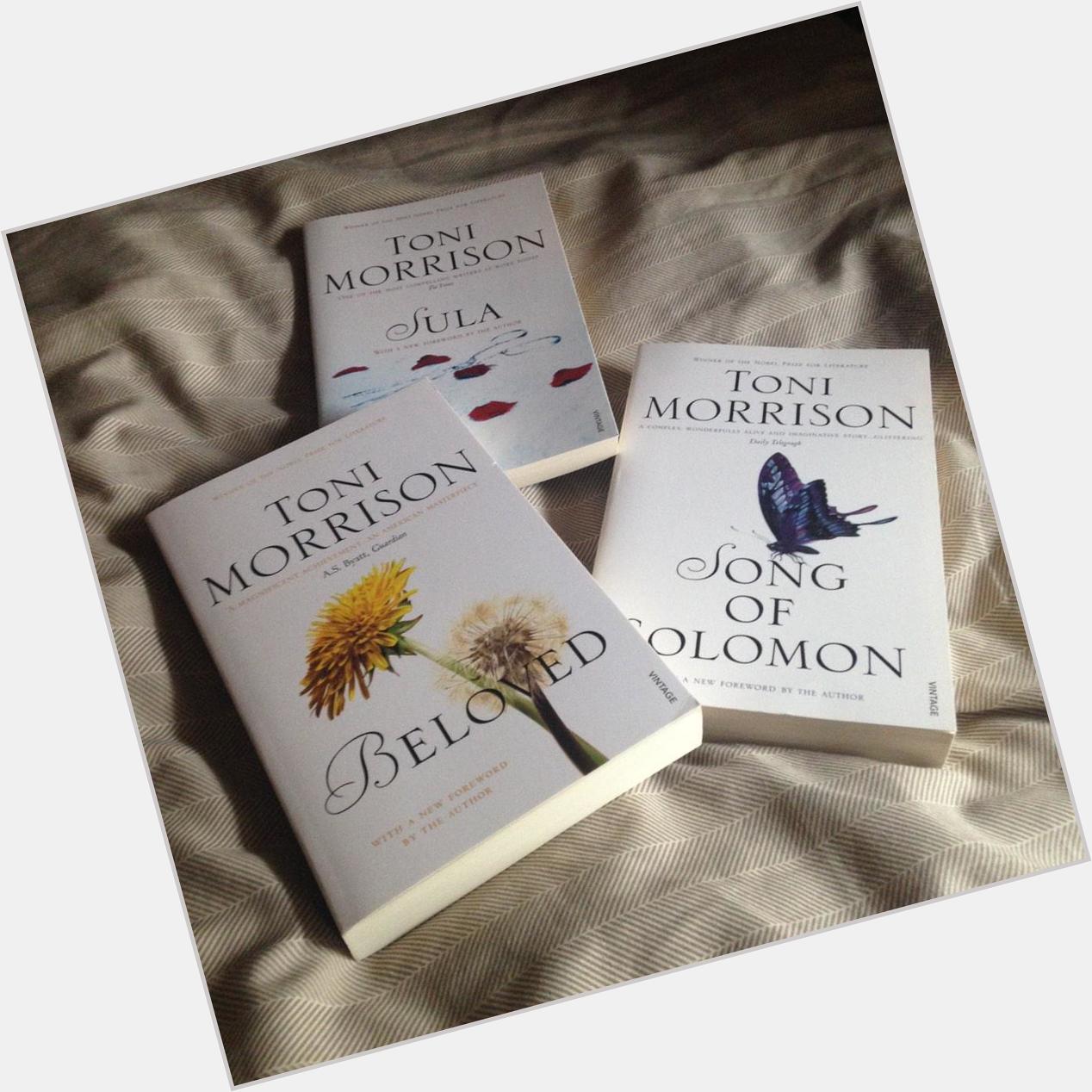 Happy birthday Toni Morrison! What\s your favourite Morrison novel? 