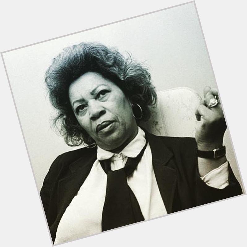Happy Birthday Toni Morrison! Your voice will forever be heard and admired!    