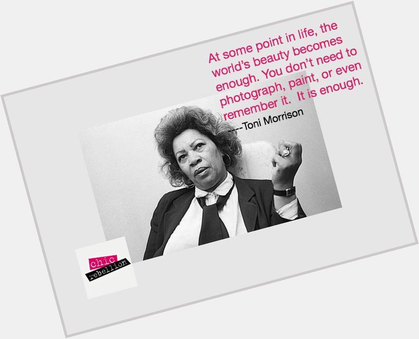 Happy Birthday, Toni Morrison!   