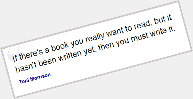 Happy Birthday, Toni Morrison!

 