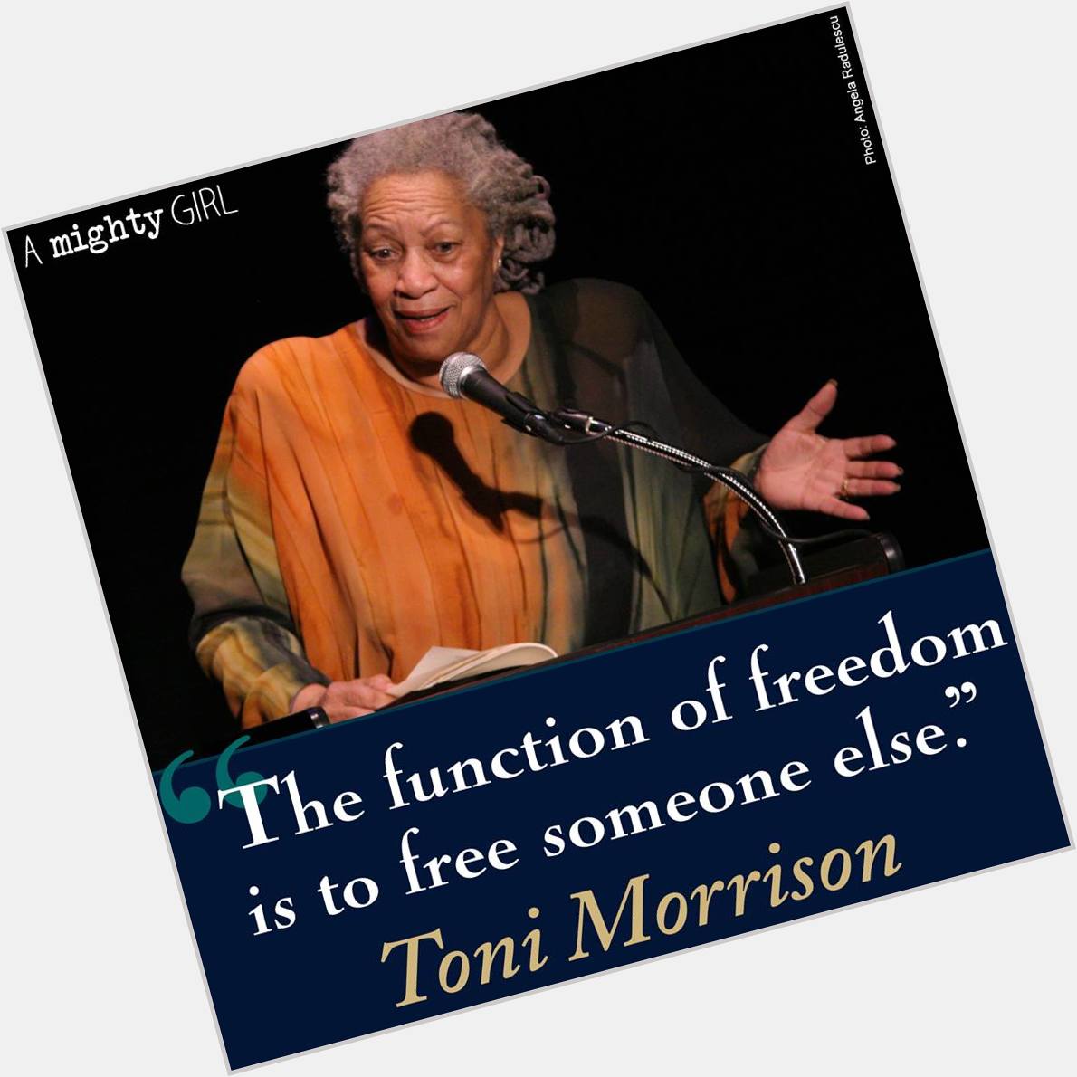 A very happy birthday to Nobel Prize-winning author Toni Morrison!  