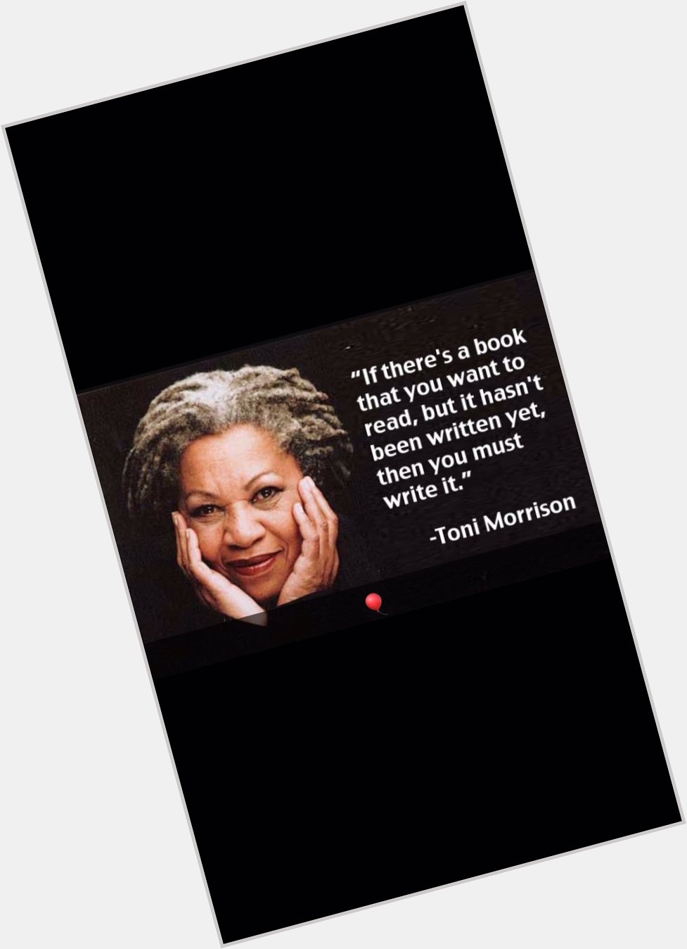 Happy Birthday Toni Morrison.   
