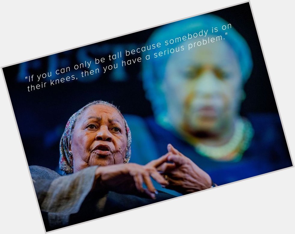 Happy 86th birthday, Toni Morrison!

 