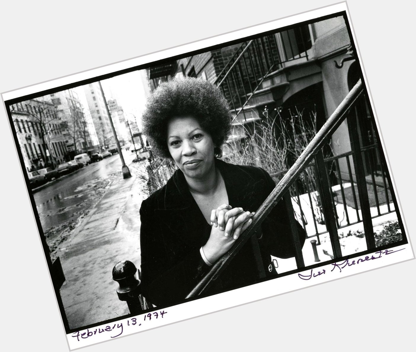 Happy birthday Toni Morrison  (1931-2019), born on February 18, 1931. Photograph by Jill Krementz, 1974. 