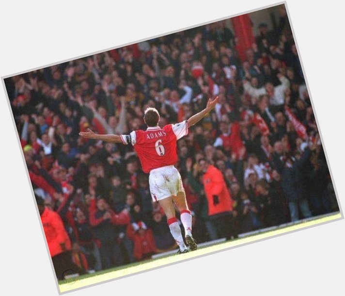 Happy birthday to Arsenal legend Tony Adams 