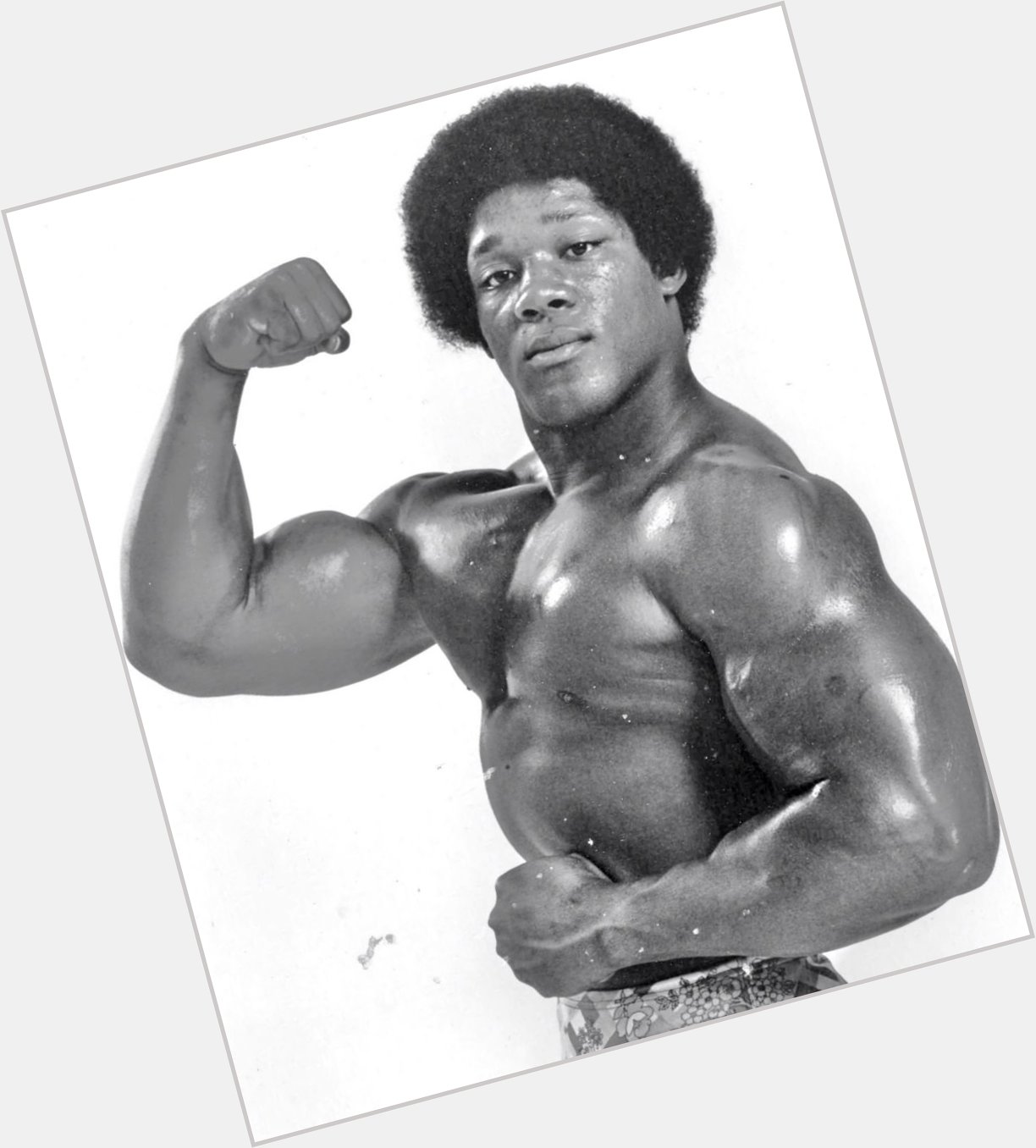And a happy birthday to Tony Atlas - the 3-time Mr USA bodybuilding champion and wrestling powerhouse is 68 today 