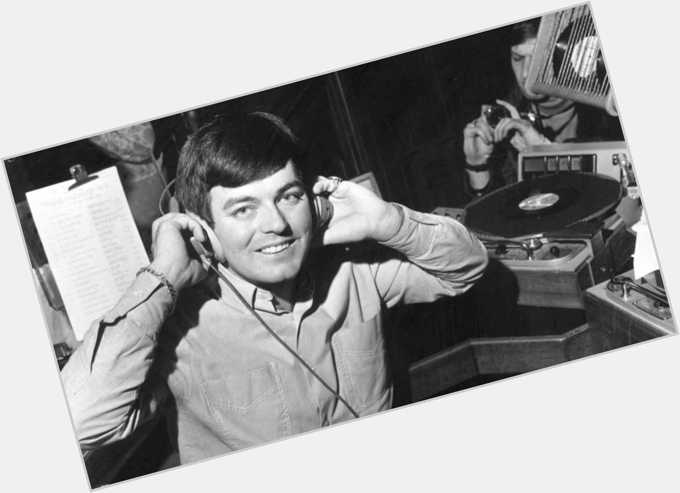 Happy Birthday Tony Blackburn, the first ever  - what a 