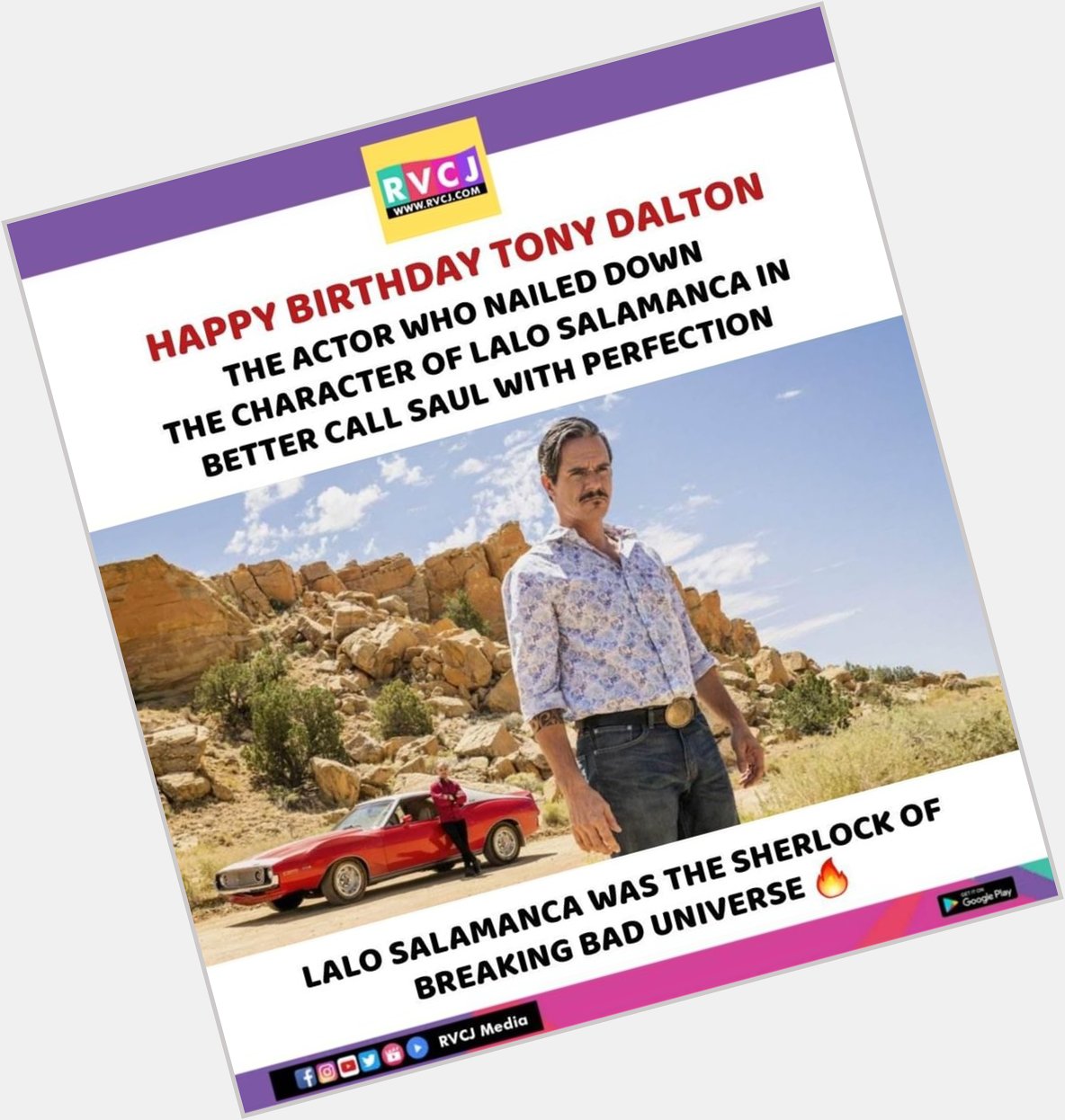 Happy Birthday Tony Dalton!      