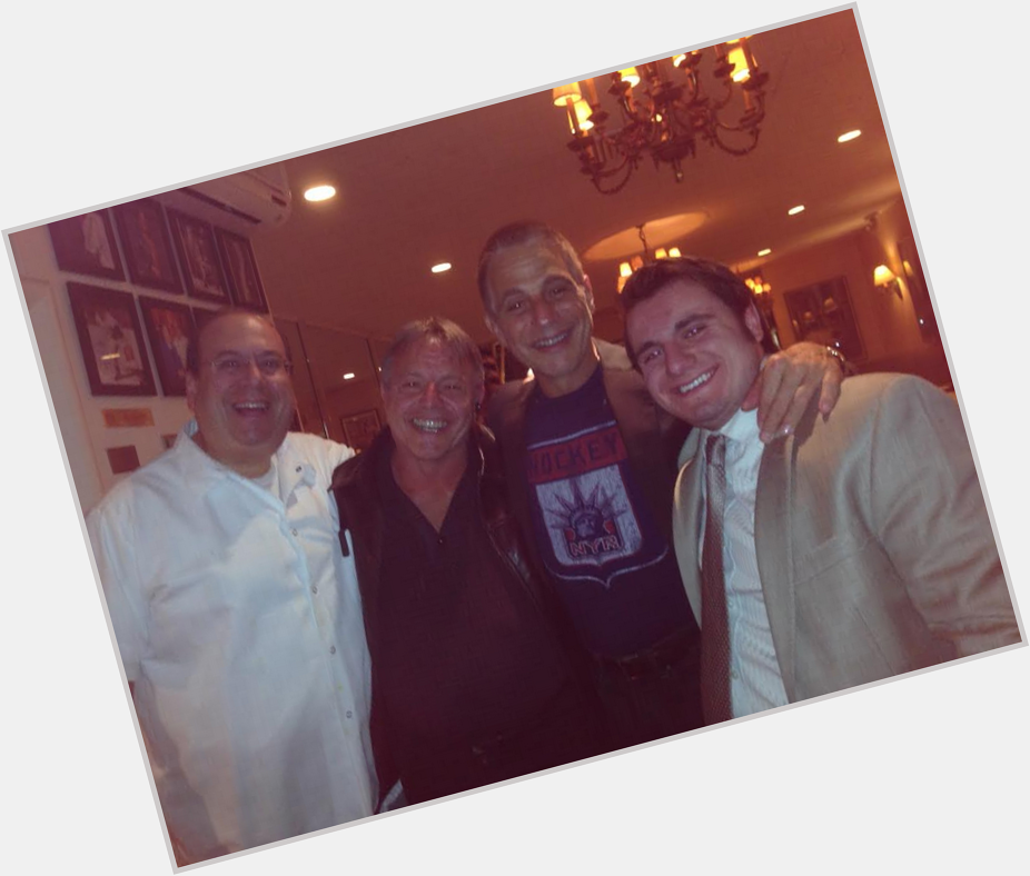 A belated Happy 64th Birthday to my good friend Tony Danza. Here he is w/ his younger brother Matty & my son Joseph. 